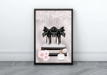 Load image into Gallery viewer, Glamorous Bedroom Glitter Print
